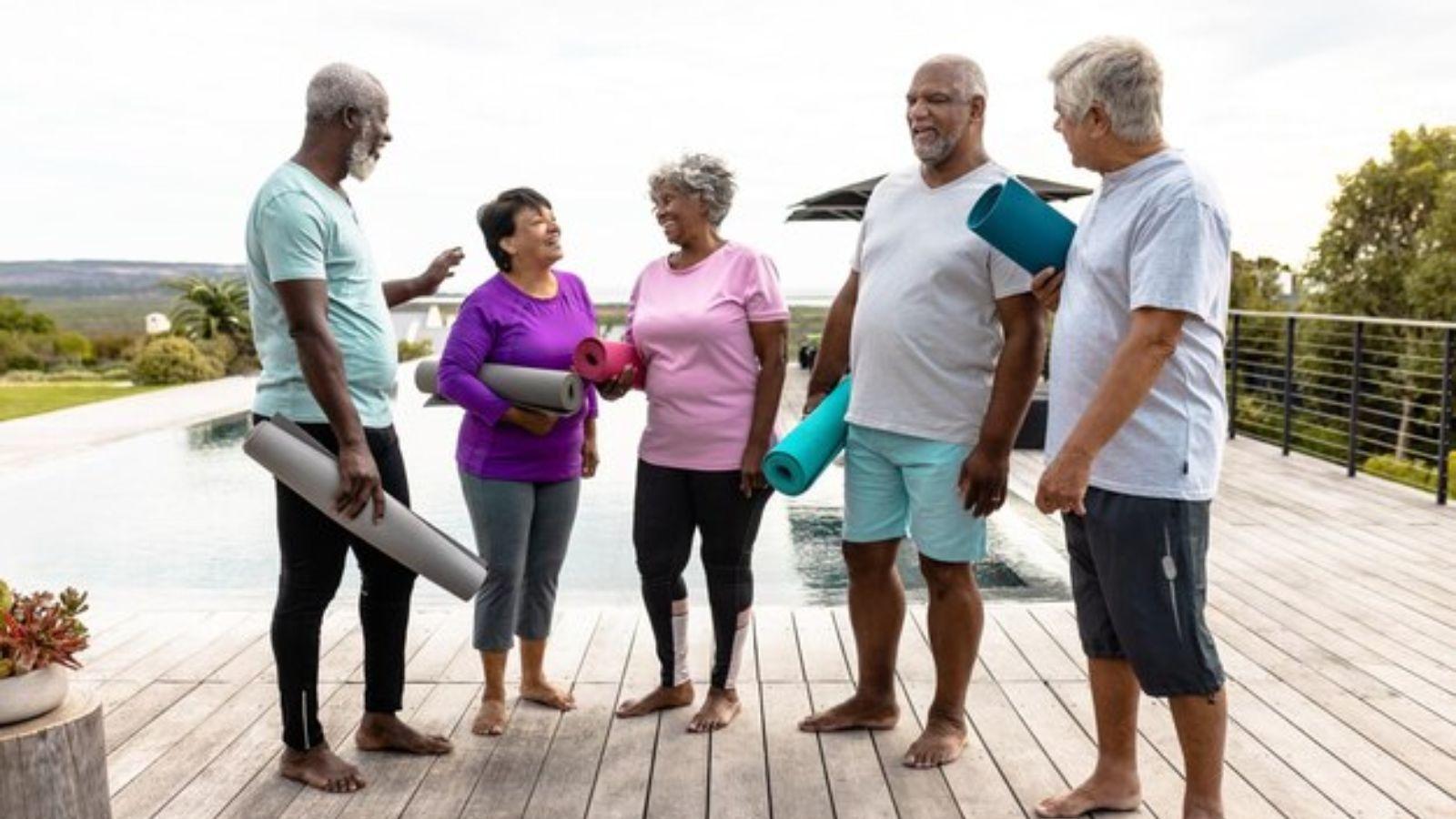 Elders' Fitness in the concrete wilderness
