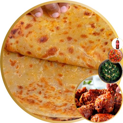 Chapati Chicken Fry