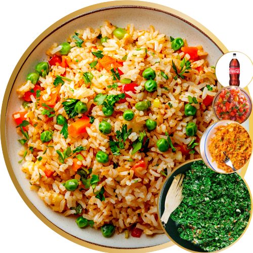 Rice Sukuma/Cabbage