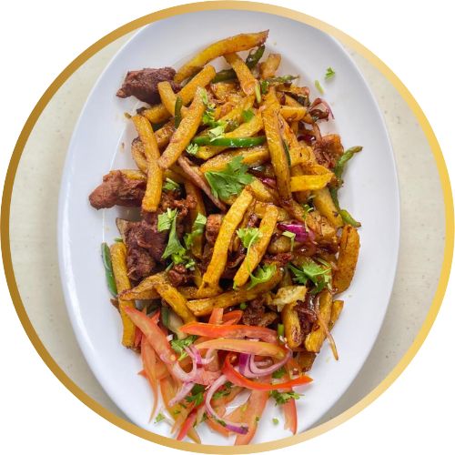 Stir-Fried Pork & Fries
