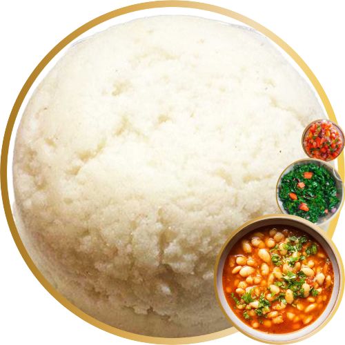 Ugali Madondo (Beans Stew)