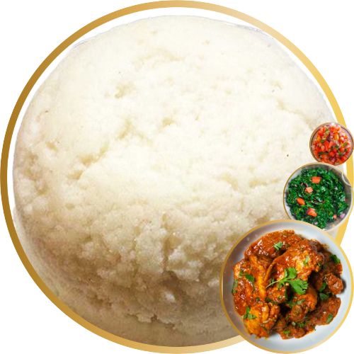 Ugali Chicken Stew (Kuku Kienyeji)