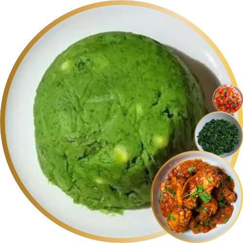 Mukimo Kuku Fry/Stew