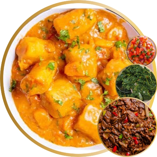 Beef Matoke Fry/Stew