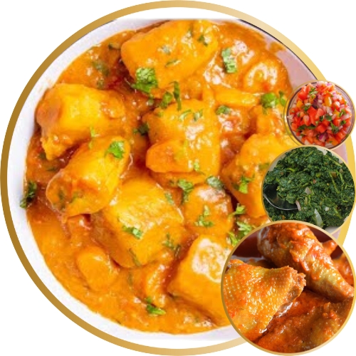 Matoke Kuku Fry/Stew