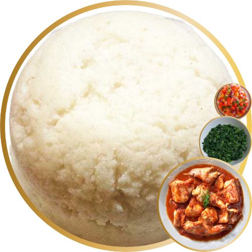 Rabbit Meat Wet/Dry Fry & Ugali