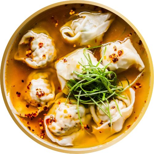 Chicken Wontons Soup