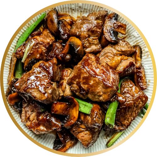 Beef with Mushrooms