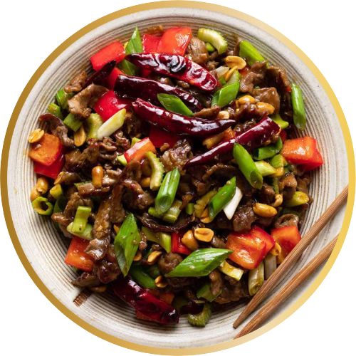 Kung Pao Beef – Dry / Gravy