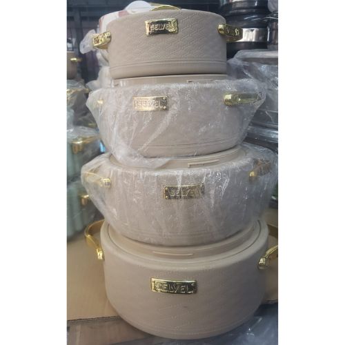 4pc Leatherite Hotpot Dishes Set