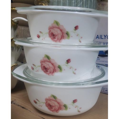3pc Casserole Sundabest Serving Pot Set