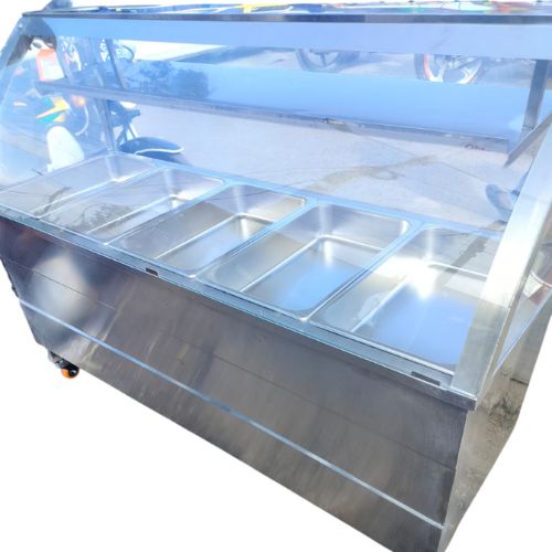 Food Warmer (Bain Marie) – With Curved Glass