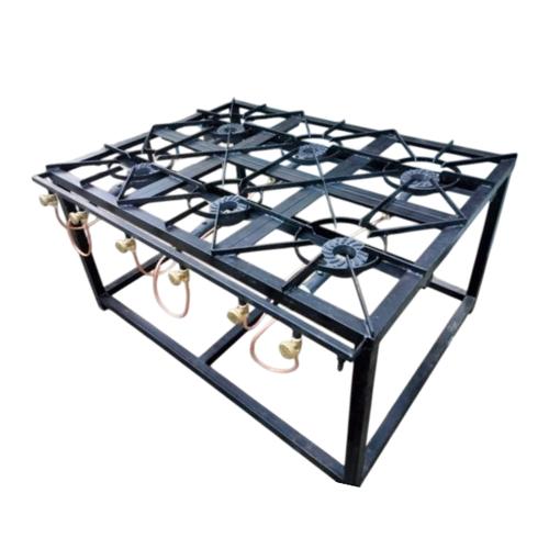Mild Steel Black Gas Cooker