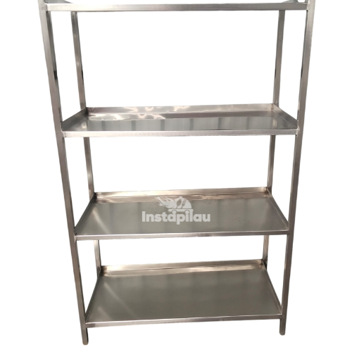 Four-Tier Stainless Steel Shelf