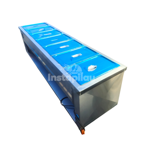 Seven Basin Stainless Steel Bain Marie