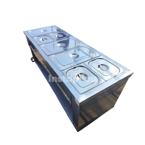 Five Basin Drop-In Stainless Steel Bain Marie