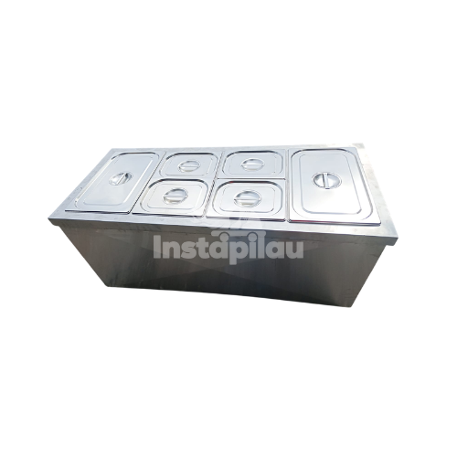 Four Basin Stainless Steel Bain Marie