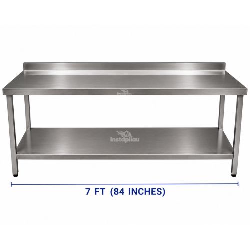 7FT Stainless Steel Work Table
